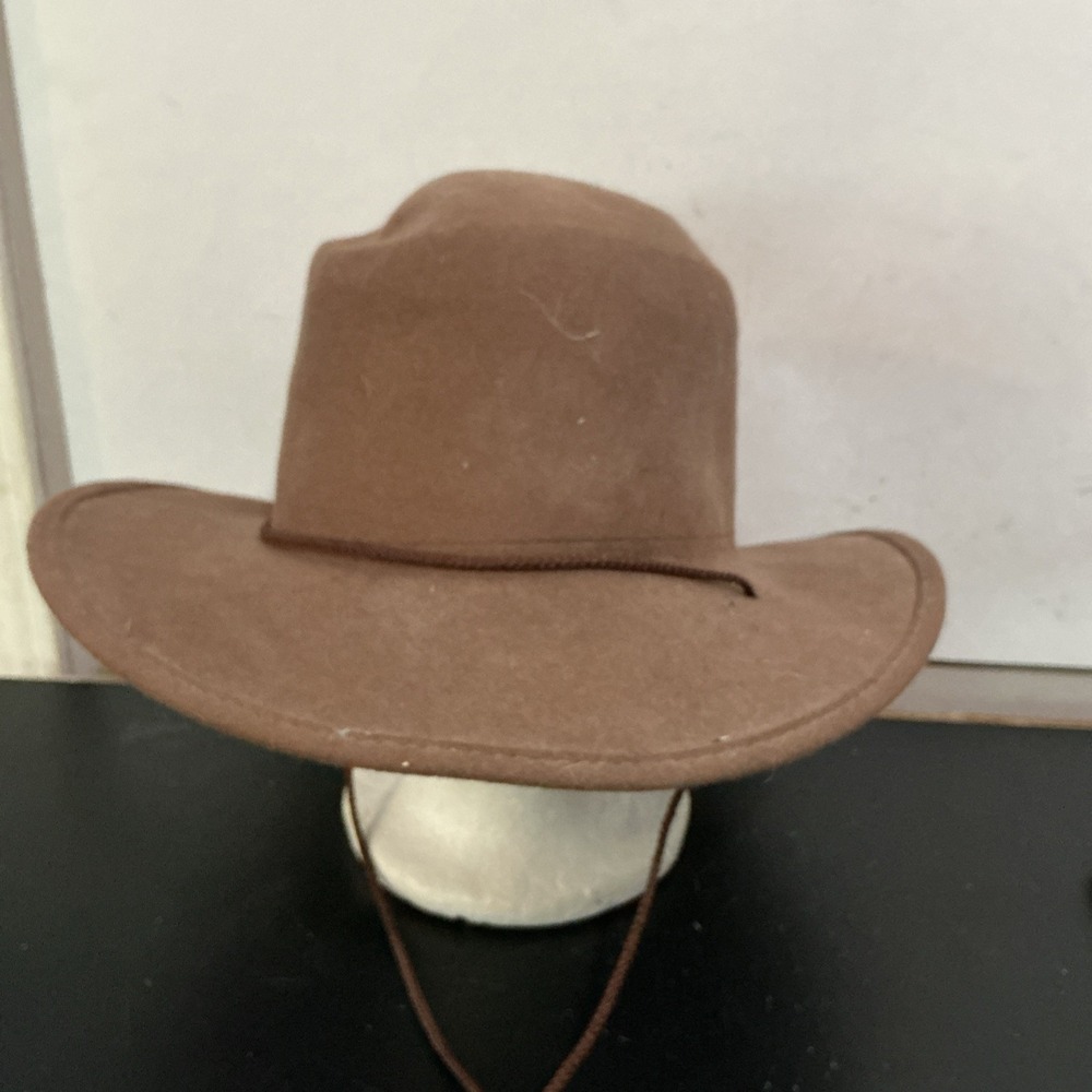 Hat Closet Nashville TN Brown Fedora Hat Mens Size Medium Made In USA
